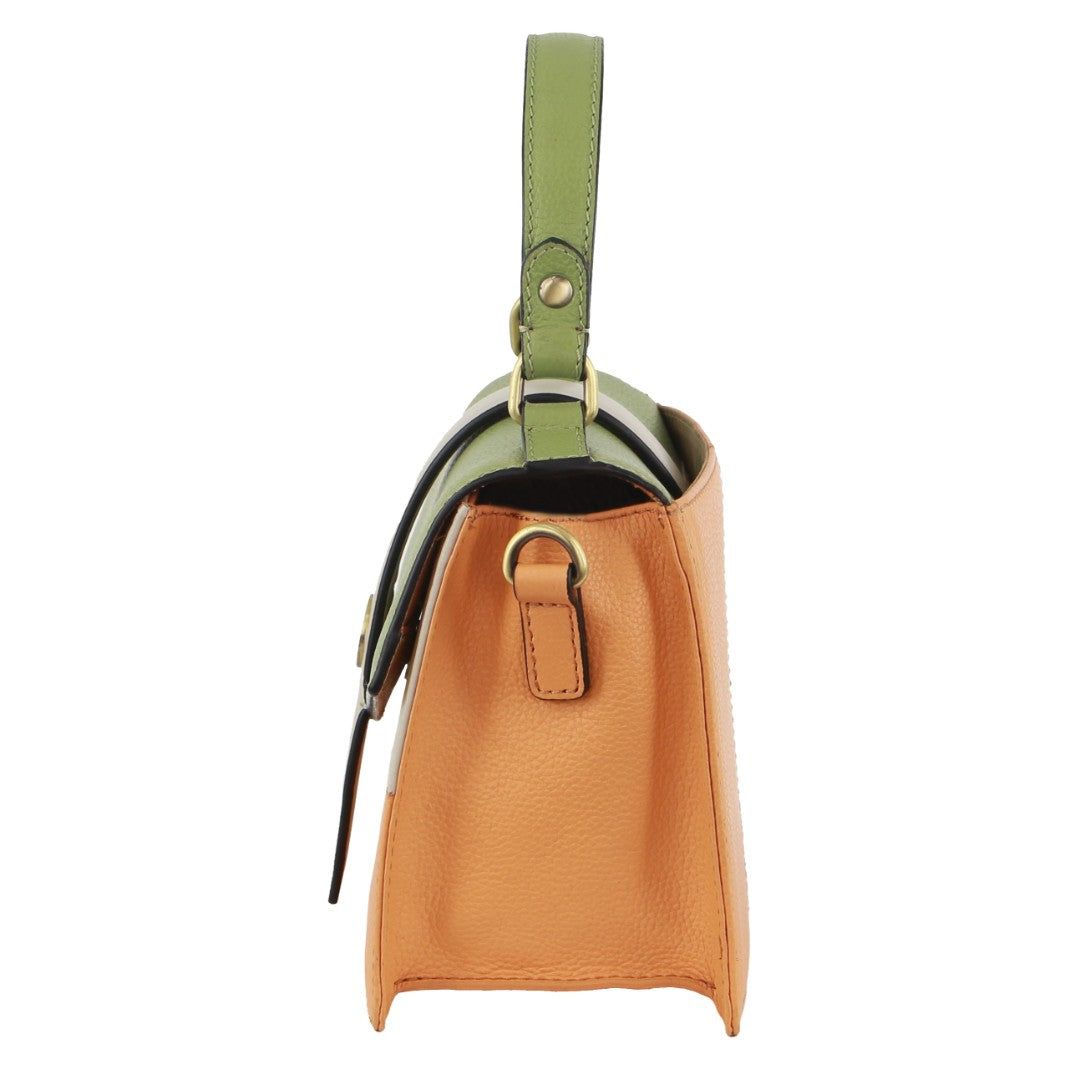 Clutch Pierre Cardin Leather Cross-Body Clutch Bag Feminino Leaf | 8306-VLUHJ