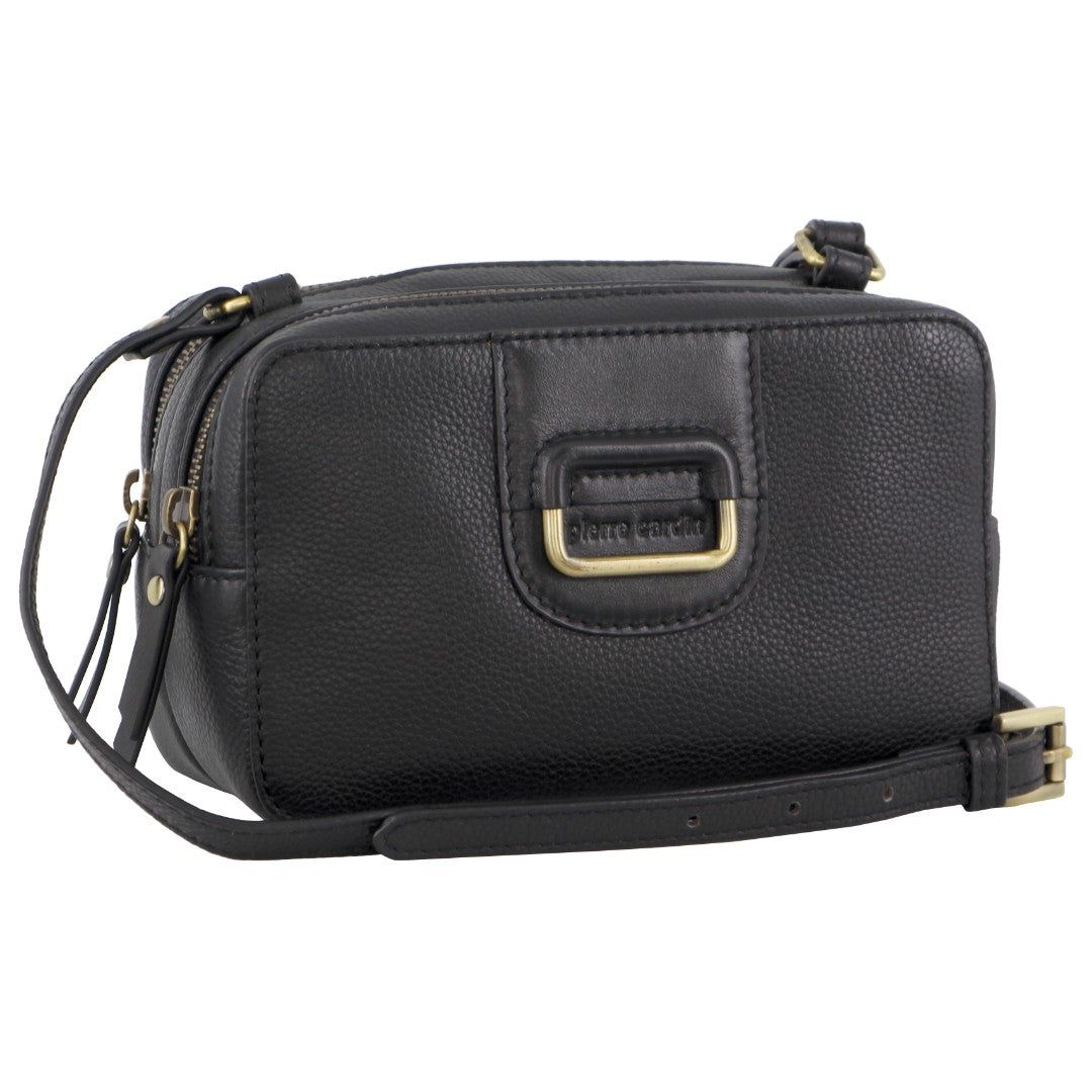 Clutch Pierre Cardin Leather Cross-Body Clutch Feminino Amarelas | 3492-XFKZD
