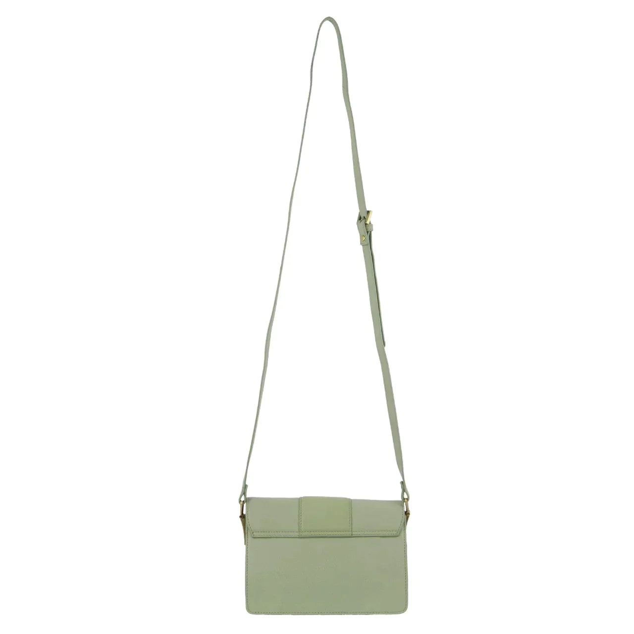 Clutch Pierre Cardin Leather Flapover Cross-Body Clutch Feminino Jade | 8951-AIXEG