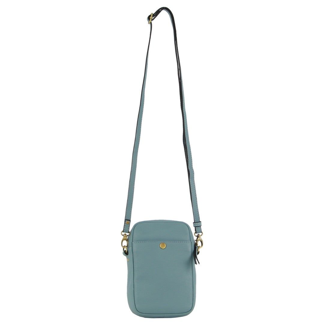Clutch Pierre Cardin leather Textured Design Phone Bag Feminino Azuis | 1379-VRTCW