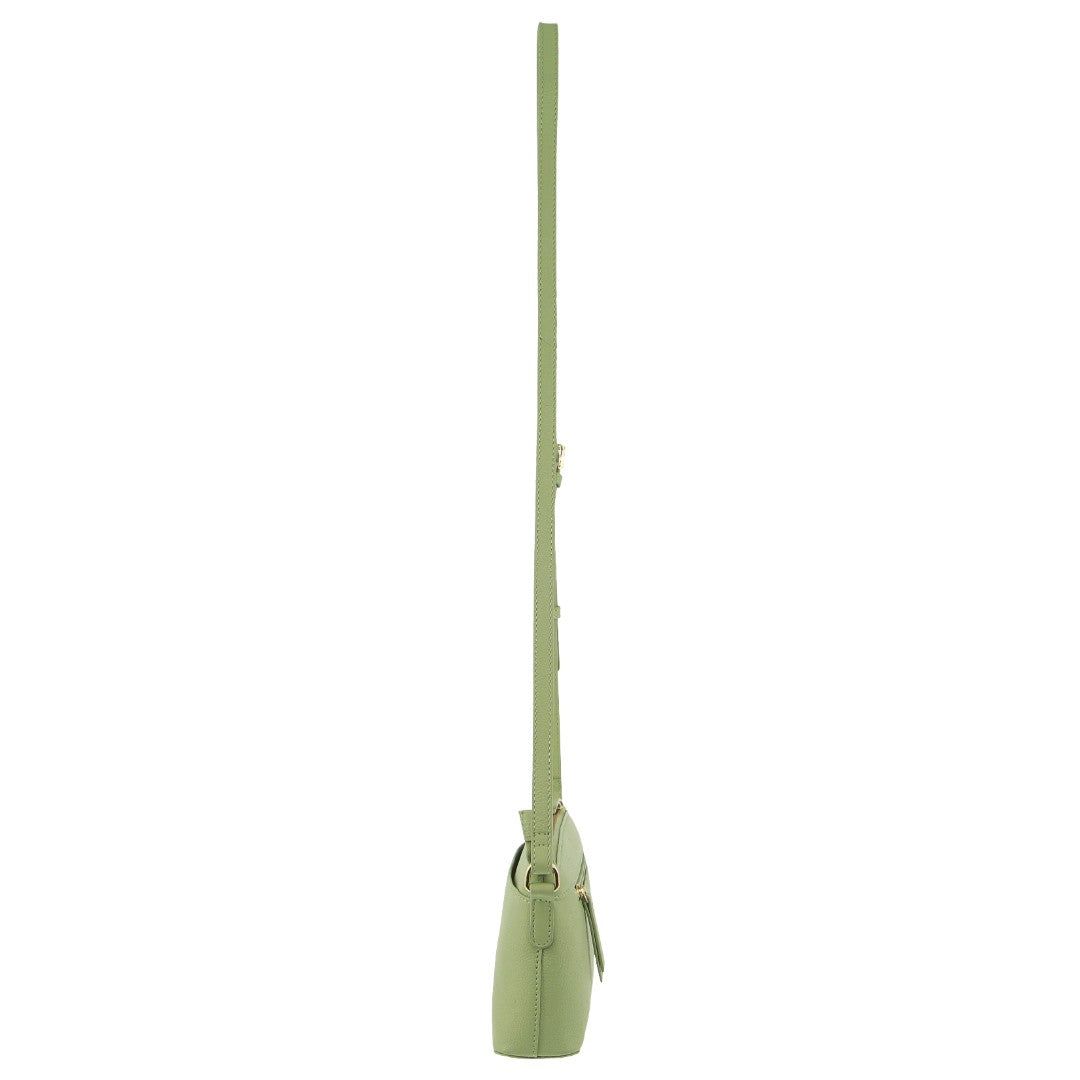 Handbags Pierre Cardin Leather Crossbody Bag Feminino Jade | 8734-DAOFZ