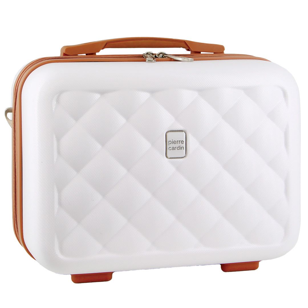 Hard Shell Cases Pierre Cardin Hard Shell Beauty Case Travel Branco | 5478-KPDUS