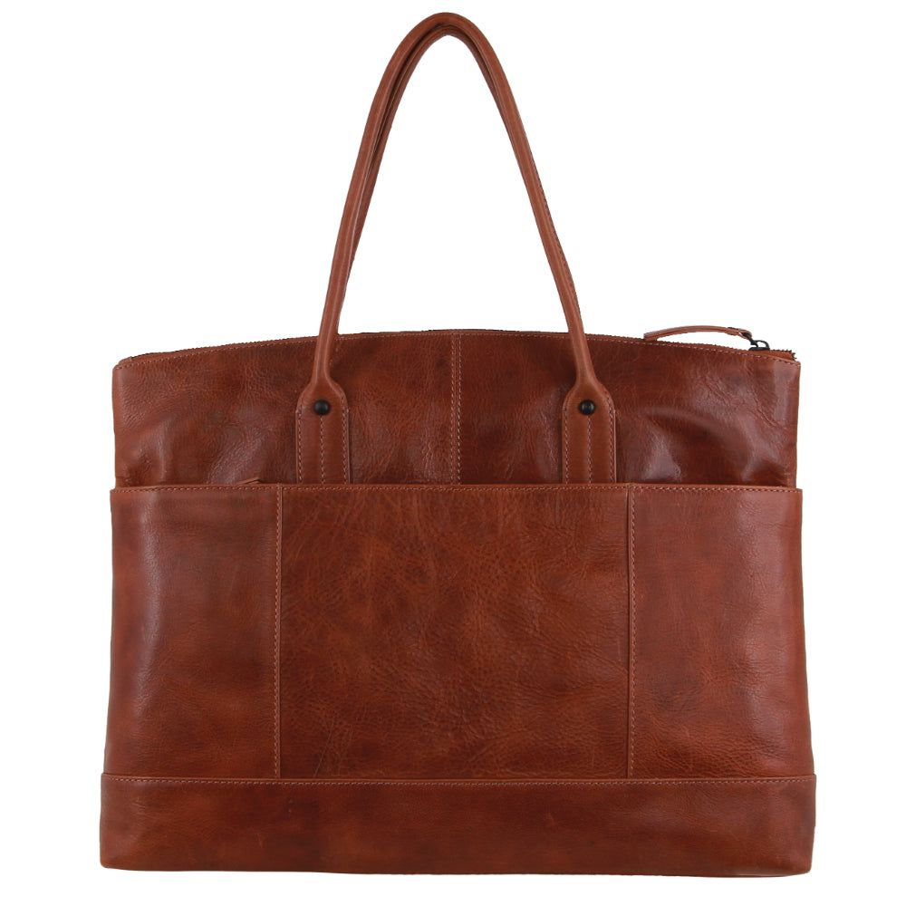 Laptop Pierre Cardin Leather Computer Bag Travel Marrom | 9687-MQOVY