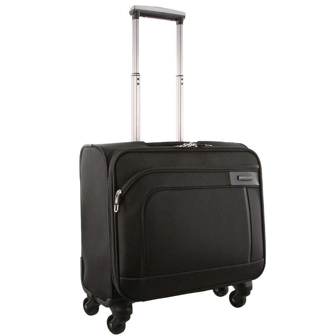 Malas De Viagem Pierre Cardin 4 Wheel Mobile Office Cabin Case Travel Pretas | 0598-NVSZY