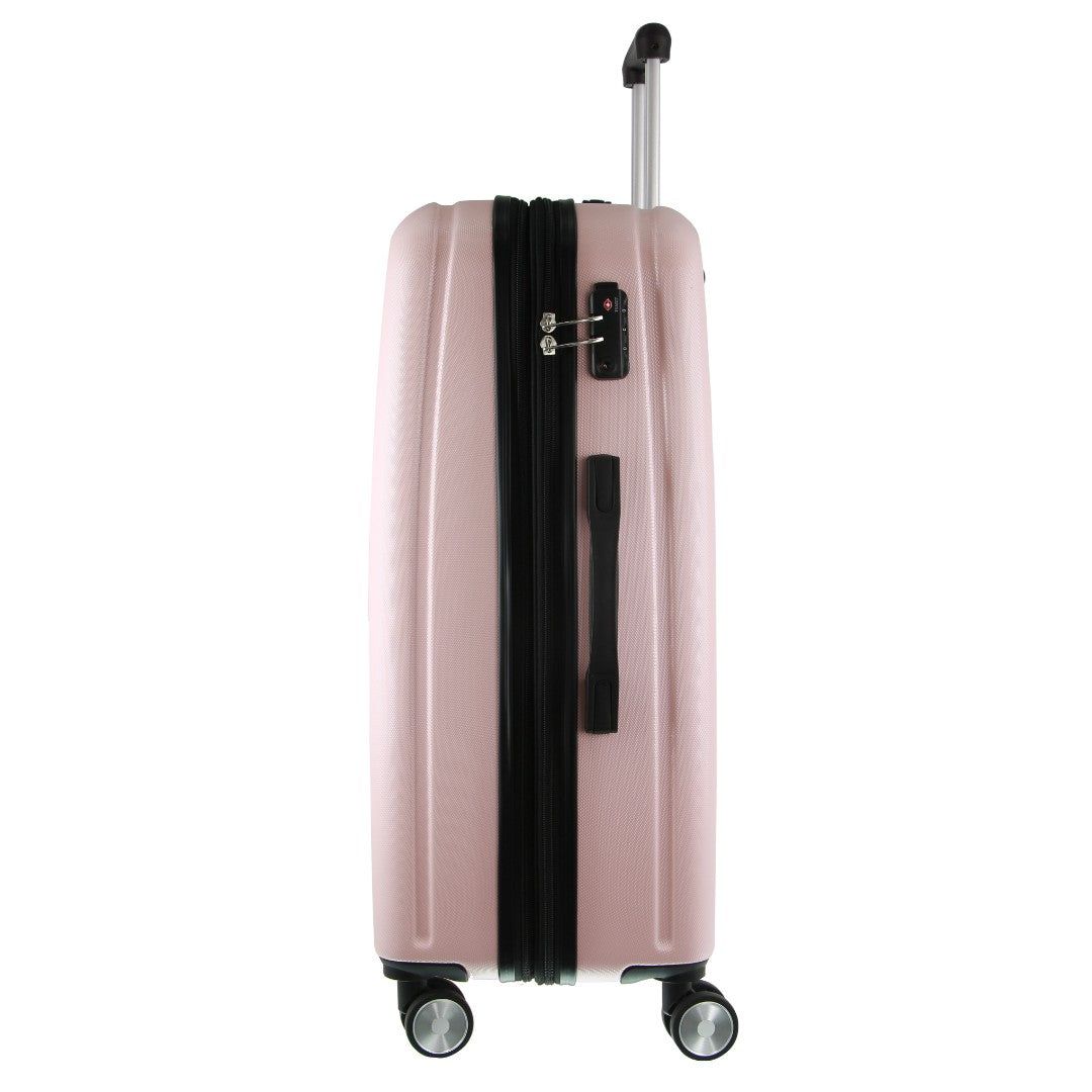 Malas De Viagem Pierre Cardin 54cm CABIN Hard Shell Case Travel Rosa | 5972-XTLUS