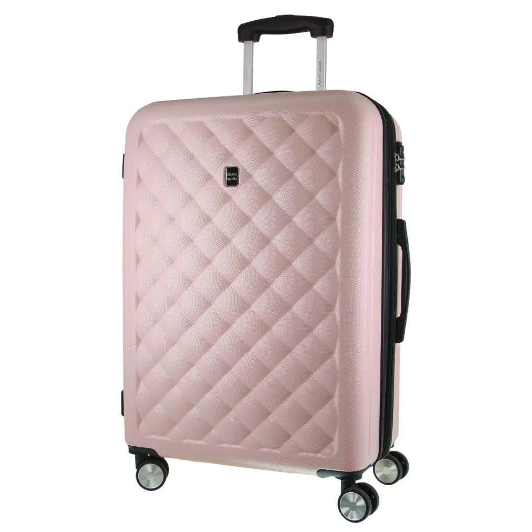 Malas De Viagem Pierre Cardin 54cm CABIN Hard Shell Case Travel Rosa | 5972-XTLUS