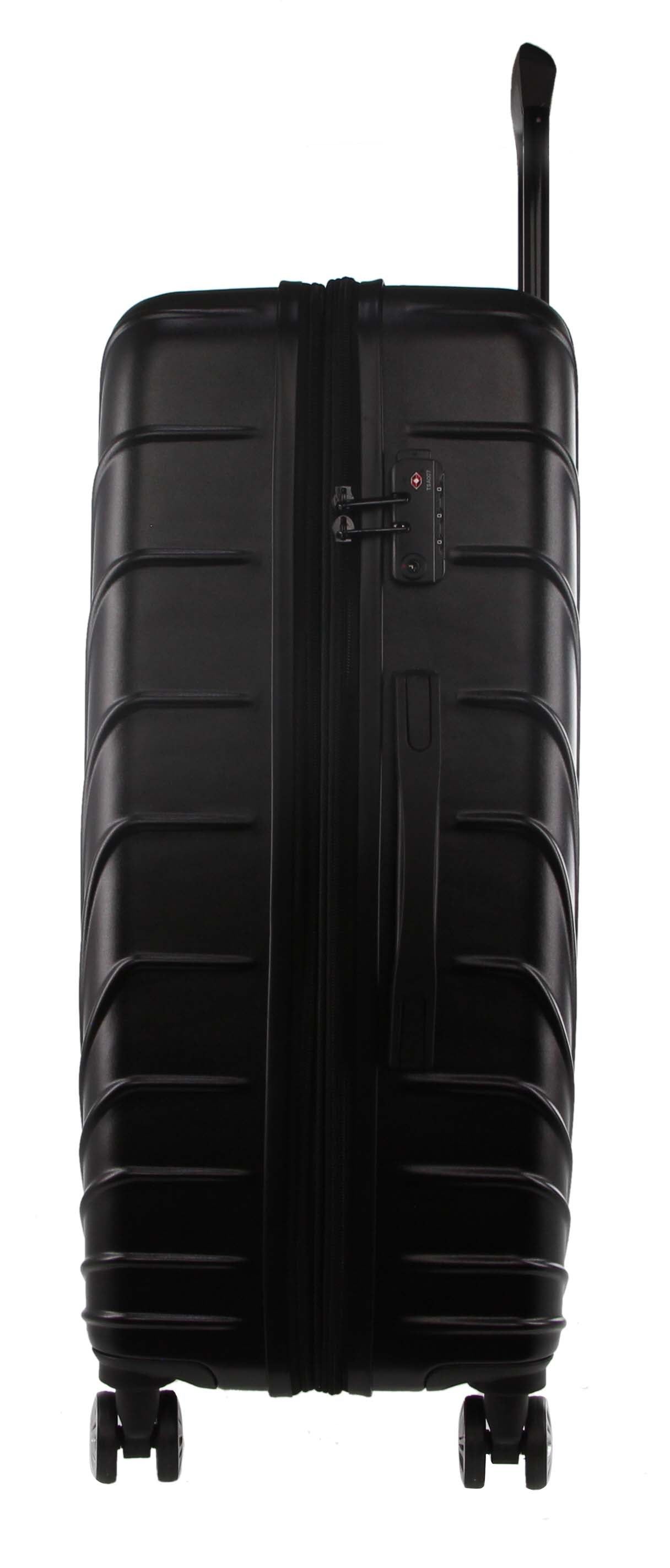 Medium Cases Pierre Cardin 70cm MEDIUM Hard Shell Case Travel Pretas | 7305-CMHQR