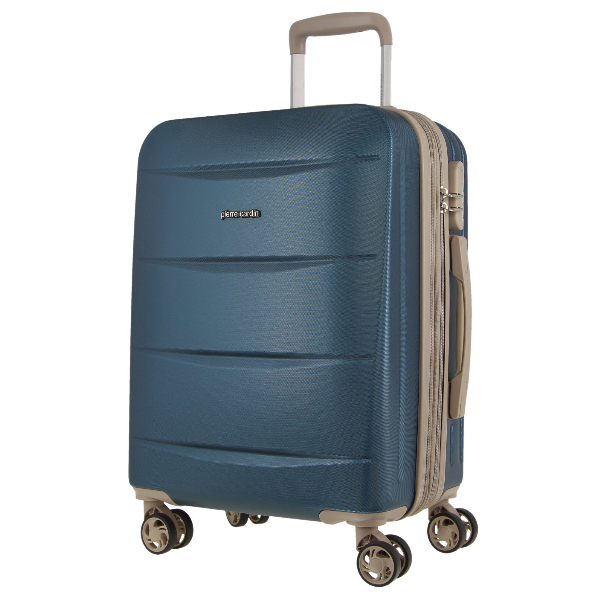 Medium Cases Pierre Cardin 70cm Medium Hard-Shell Suitcase Travel Azuis | 6934-LBEFT