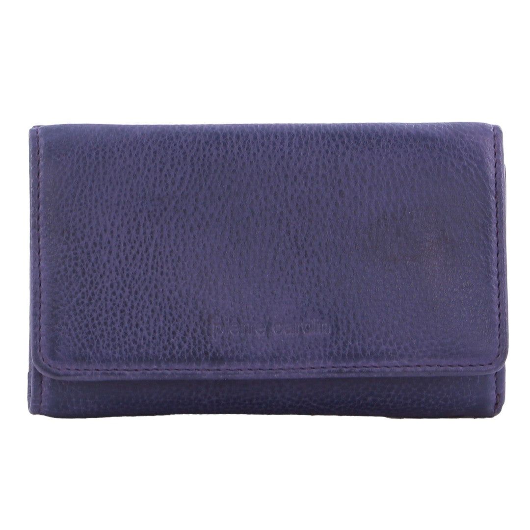 Medium Wallets Pierre Cardin Leather Tri-Fold Wallet Feminino Marrom | 8640-CXGSV