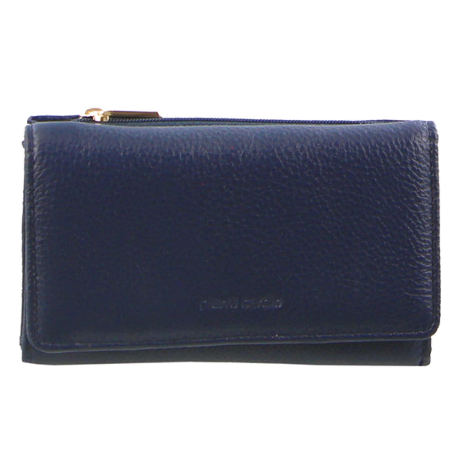 Medium Wallets Pierre Cardin Leather Tri-Fold Wallet Feminino Vermelhas | 9375-CKEDZ