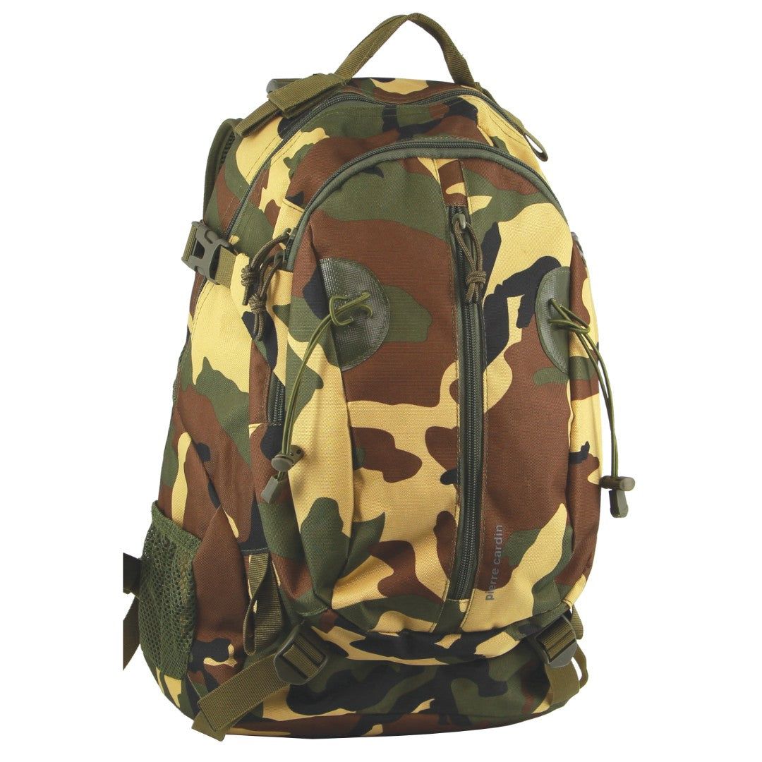Mochila De Viagem Pierre Cardin Adventure Travel & Casual Backpack Travel Camouflage | 5106-COTKI