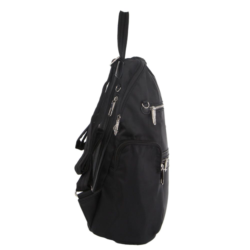 Mochilas Pierre Cardin Anti-Theft Backpack Feminino Pretas | 2138-IXVKC