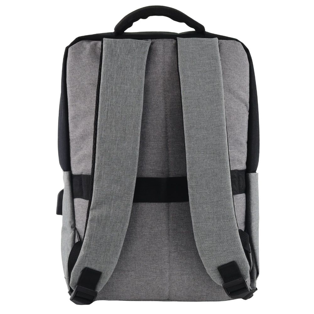 Mochilas Pierre Cardin Travel & Business Backpack with Built-in USB Port Masculino Cinzentas | 1705-MCFKX