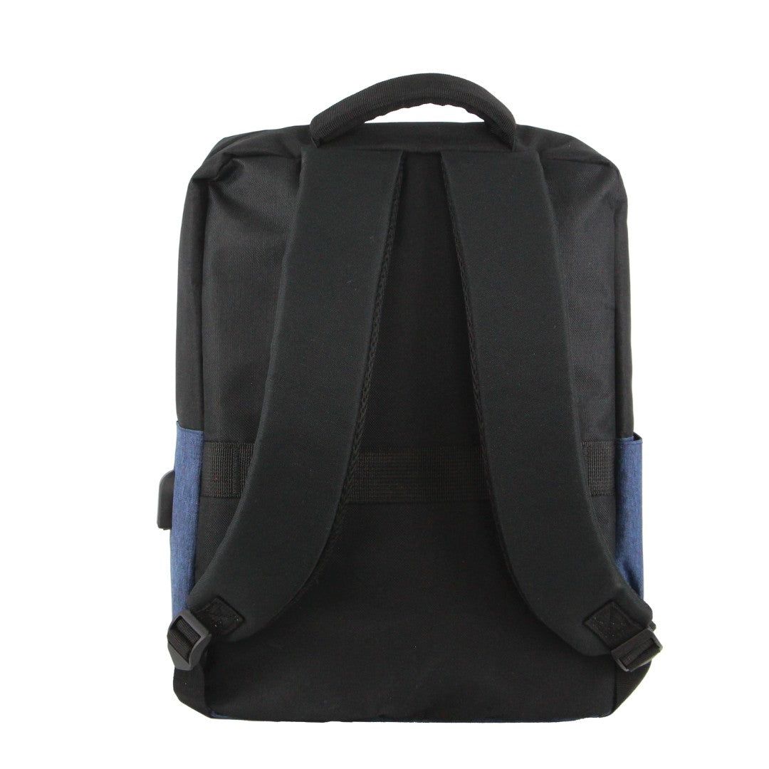Mochilas Pierre Cardin Travel & Business Backpack with Built-in USB Port Masculino Azul Marinho | 1297-GBDEX