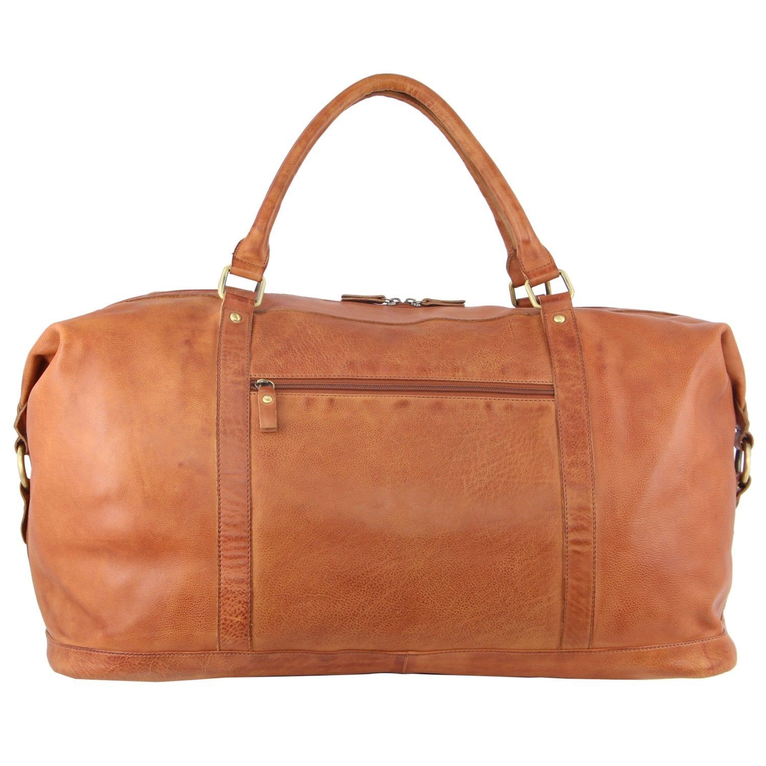 Overnight Bags Pierre Cardin Rustic Leather Business Overnight Bag Masculino Marrom | 6589-GIFWY