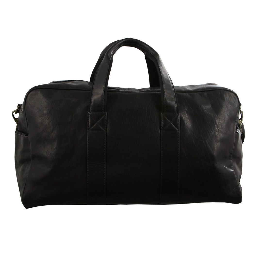 Overnight Bags Pierre Cardin Rustic Leather Business Overnight Bag Masculino Pretas | 9486-WNJTX