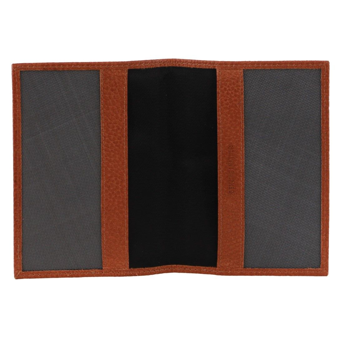 Passport Wallets Pierre Cardin Leather Passport Wallet Cover Travel Marrom | 4750-DVYPE