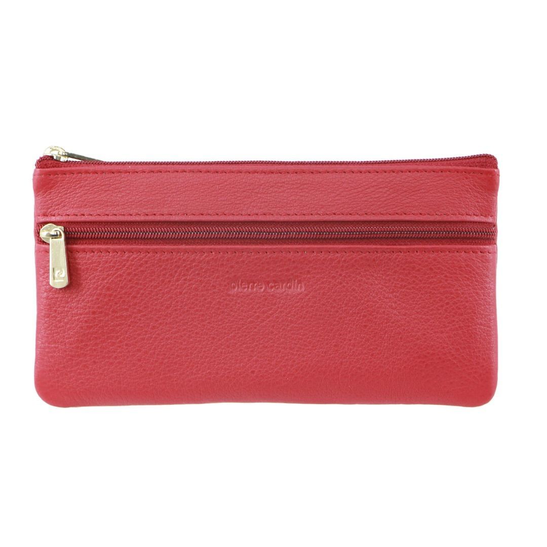 Porta Moedas Pierre Cardin Genuine Leather Coin Purse Feminino Verdes | 3529-HUKDB