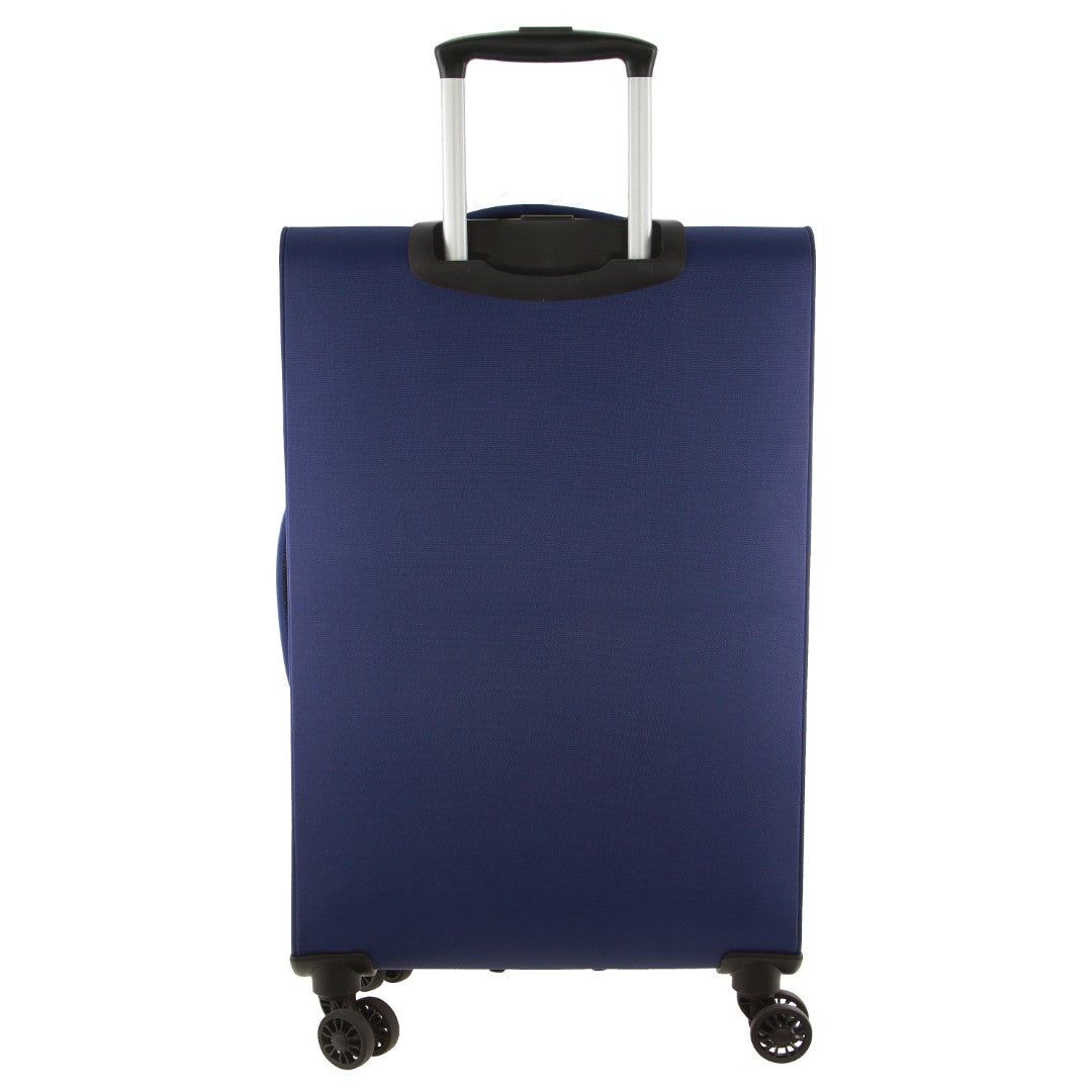 Soft Shell Cases Pierre Cardin 78cm LARGE Soft Shell Suitcase Travel Azul Marinho | 5812-PGVCY